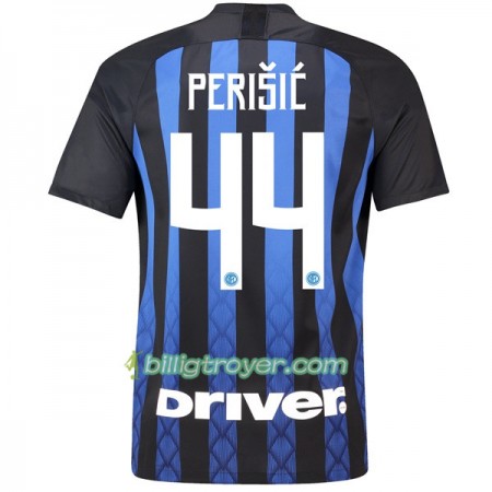 Billige Fotballdrakter Inter Perisic 44 Hjemmedraktsett 2018/19 Kortermet